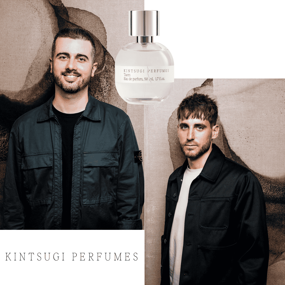 Die Kintsugi Perfumes Gründer mit dem Nischenduft Taom