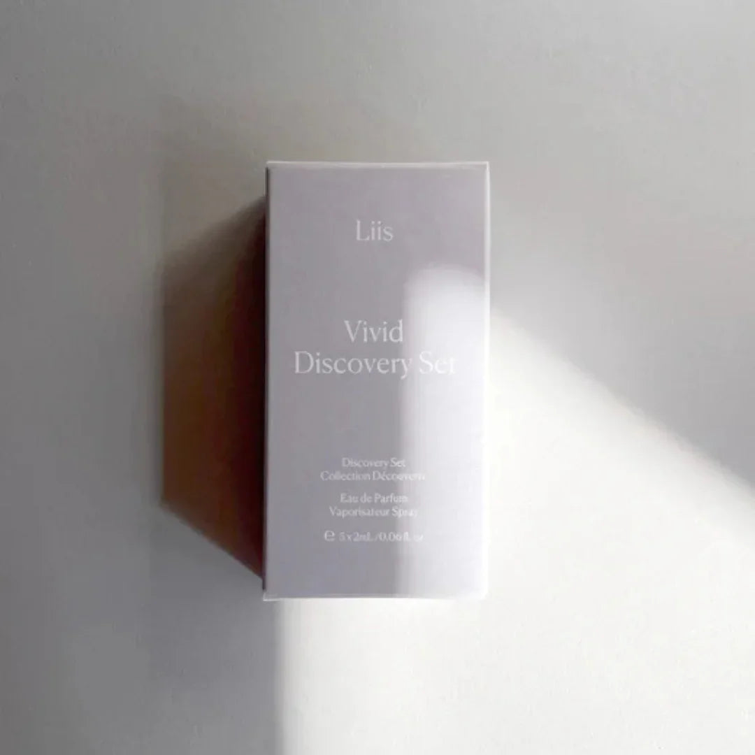 Luxuriöse Nischendüfte von Liis erleben - elegante Eau de Parfum Kompositionen voller Raffinesse als Vivid Dicovery Set im scent amor shop entdecken