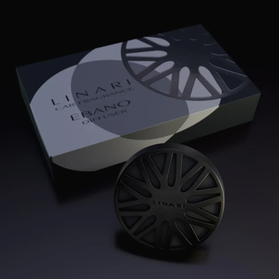 linari ebano car fragrance mit box