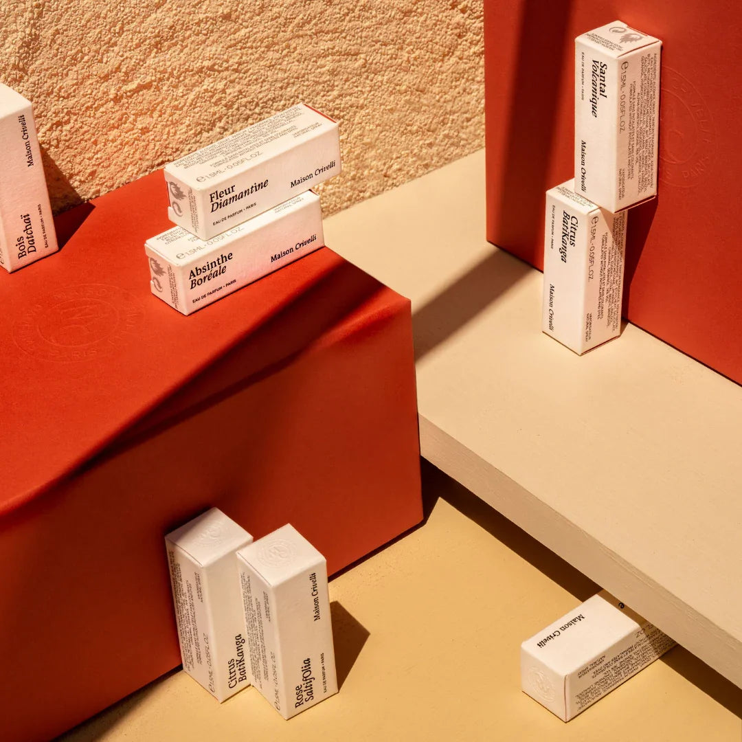 Maison Crivelli experiences olfactives discovery set proben verteilt