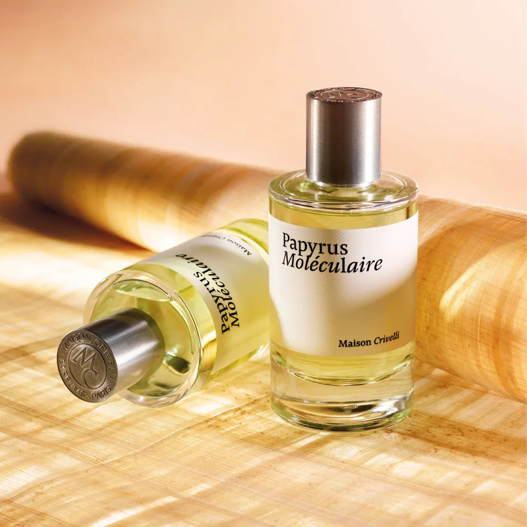 maison crivelli papyrus moleculaire flakon stehend und liegend