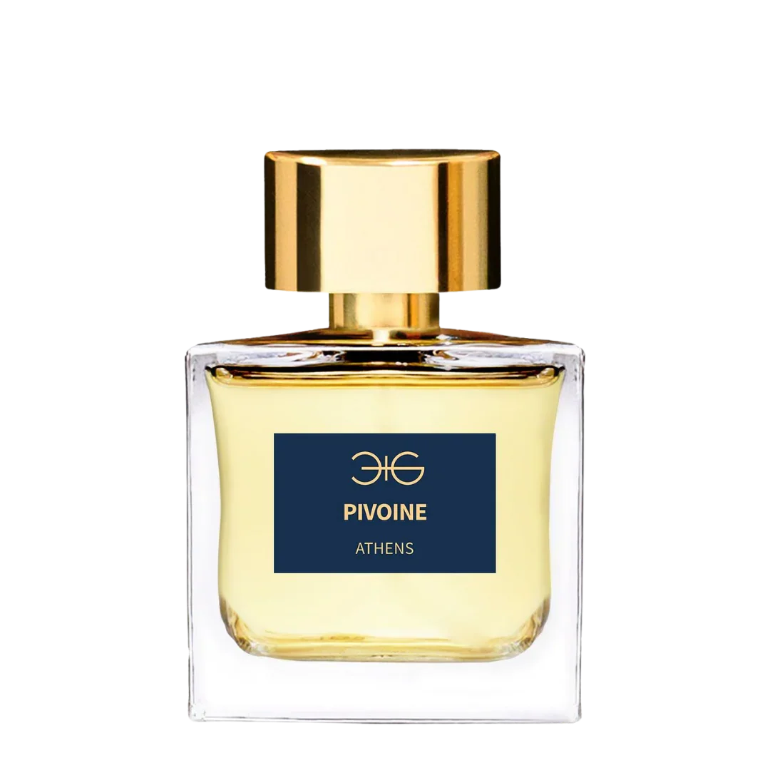 Charakterstarker Duft Pivoine von Manos Gerakinis bei scent amor - exklusives Eau de Parfum, Flakon freigestellt