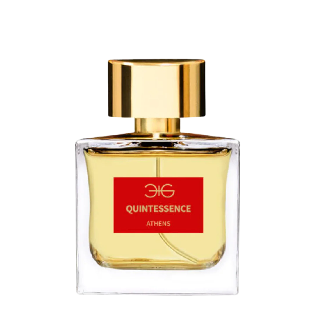 Exklusives Eau de Parfum Quintessence von Manos Gerakinis bei scent amor - Unisex-Parfum mit Charakter, freigestellt Ein großartiger Nischenduft