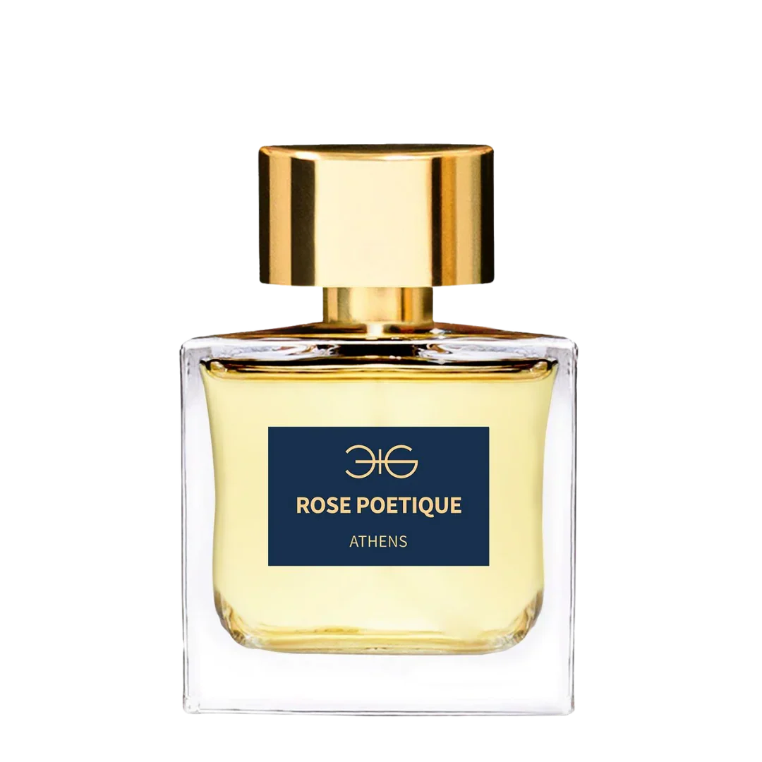 Rose Poetique Eau de Parfum von Manos Gerakinis bei scent amor - luxuriöser Nischenduft im edlen Flakon, freigestellt