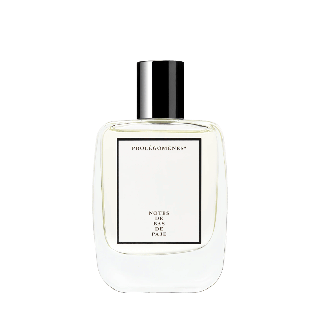Nischenparfum PROLÉGOMÈnes von NOTES DE BAS DE PAJE Flakon freigestellt bei scent amor Deinem Fachmann für feine Nischenparfums
