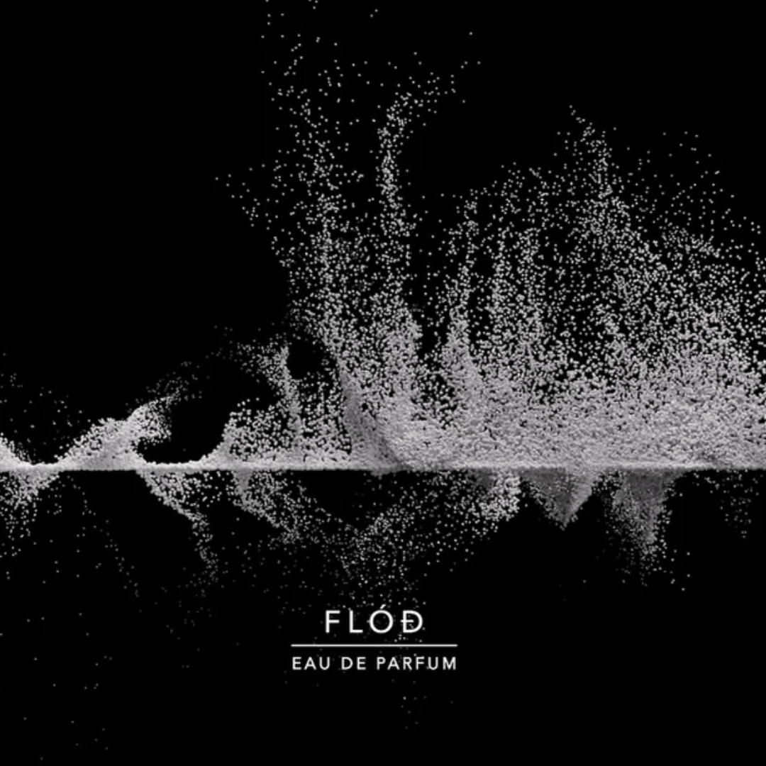 Fischersund macht Parfums, die von der reinen, einzigartigen Natur Islands inspiriert sind. Darstellung der Musik von Sigur Ros als Grafik bei scent amor deinem Fachmann für feine Nischenparfums