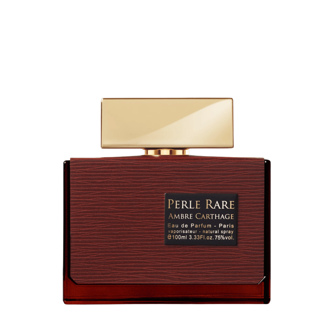 Panouge Paris PERLE RARE AMBRE CARTHAGE Eau de Parfum Nischenduft Flakon freigestellt bei scent amor kuratiert von Georg R. Wuchsa