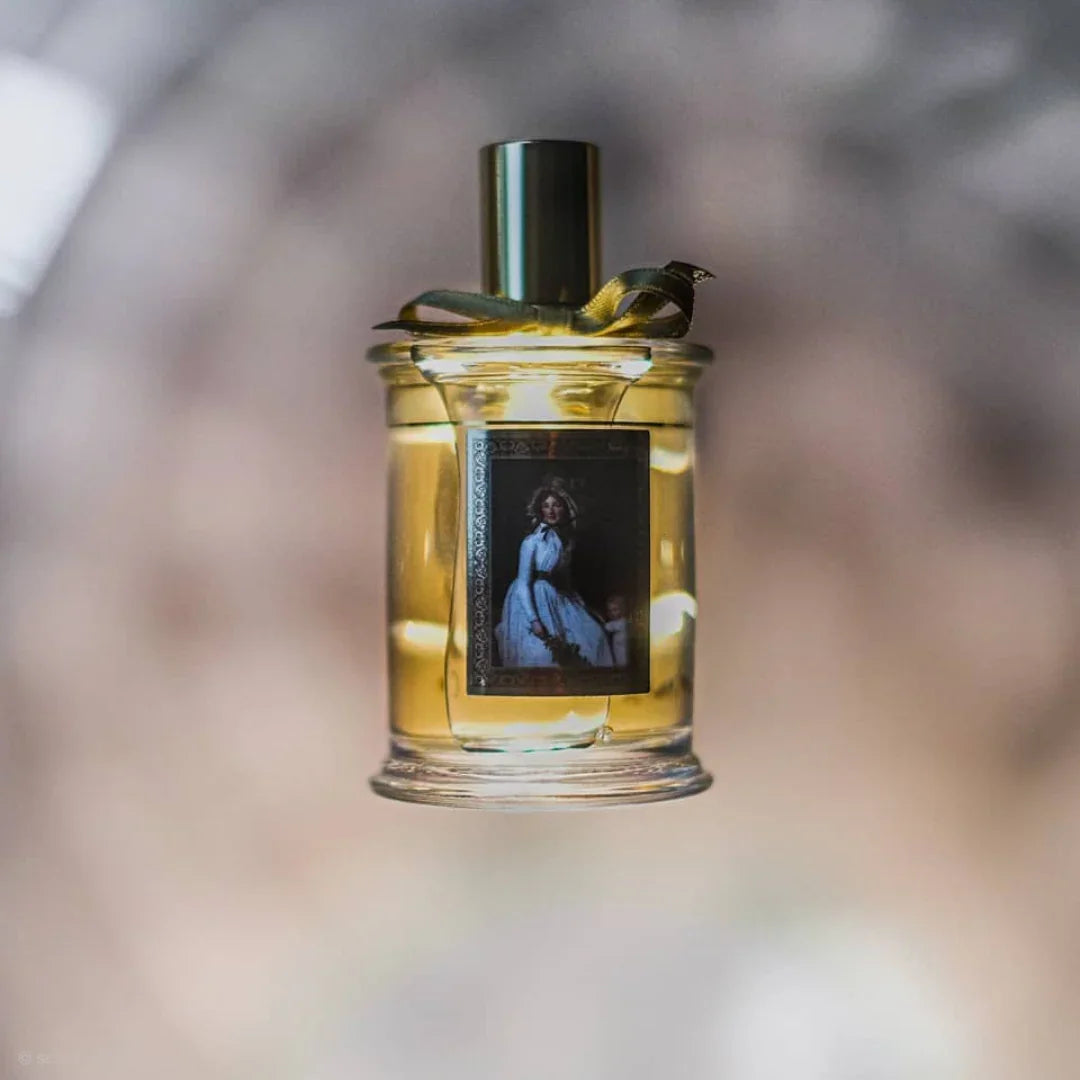 MDCI L’AIMÉE Parfumflakon mit Gemäldemotiv – poetischer Duft mit Vanille und Jasmin, erhältlich bei scent amor