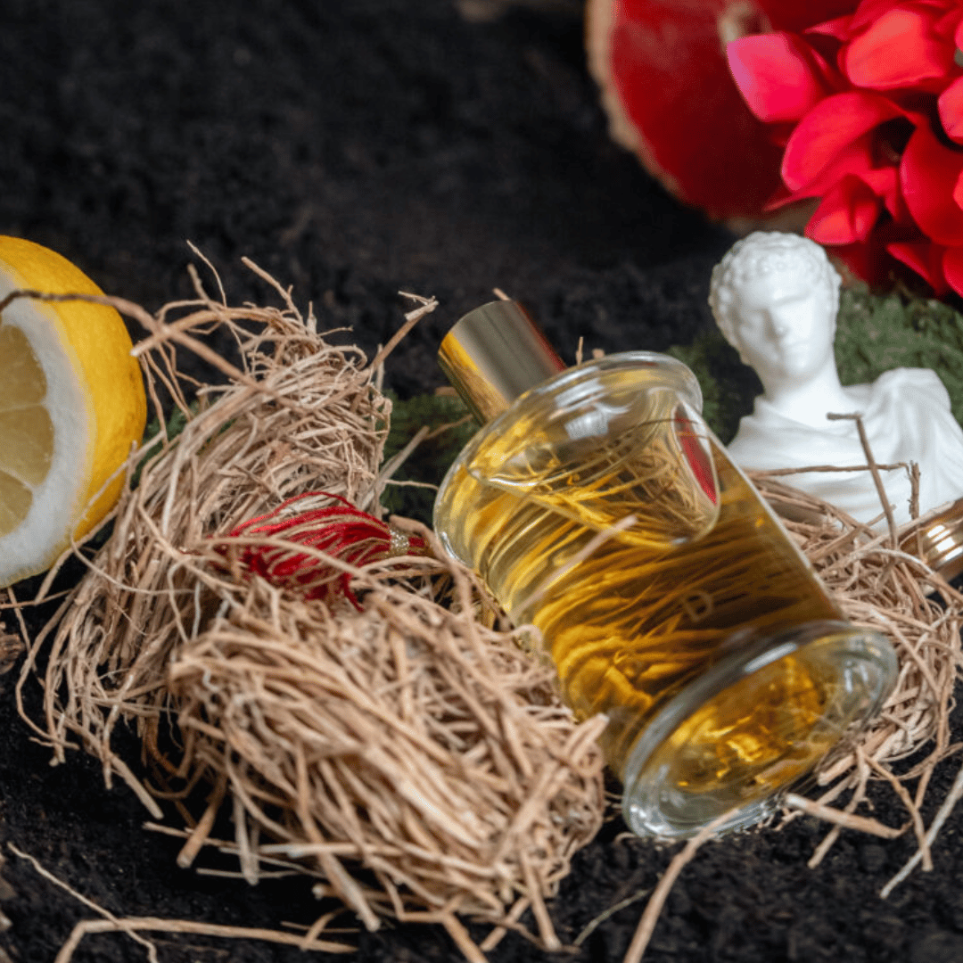 Parfums MDCI Paris Vetyver Messager bei scent amor liegend. scent amor Dein Fachmann für feine Nischenparfums