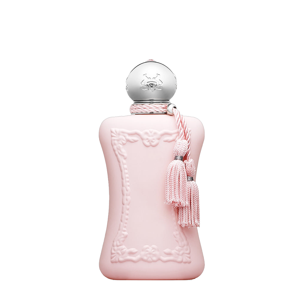 Freigestellter Flakon von Parfums de Marly Delina Eau de Parfum – ein Symbol femininer Eleganz und Duftkunst – jetzt bei scent amor entdecken
