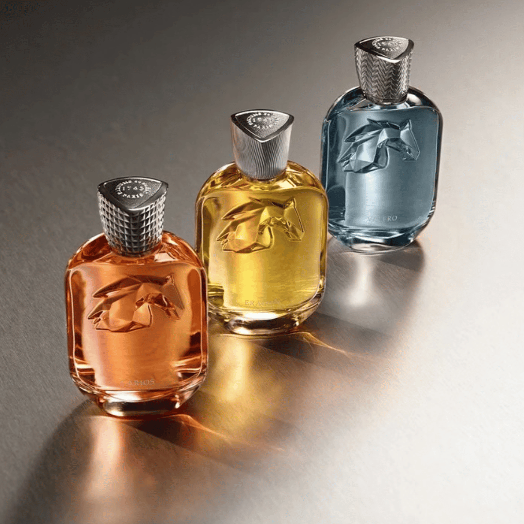 Parfums de Marly Extrait de Parfum – Les Extraits alle 3 Nischenduft Kreationen präsentiert bei scent amor deinem Fachmann für Nischenparfums