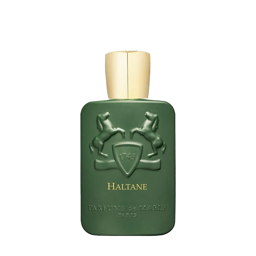 Freigestellter Flakon von Parfums de Marly Haltane Eau de Parfum – ein Sinnbild kraftvoller Duftkunst und maskuliner Eleganz – jetzt bei scent amor entdecken