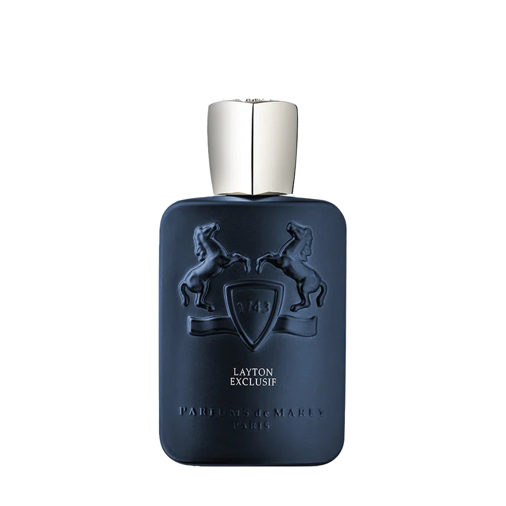 Freigestellter Flakon von Parfums de Marly Layton Exclusif Eau de Parfum – ein Symbol luxuriöser Eleganz und maskuliner Raffinesse – jetzt bei scent amor entdecken