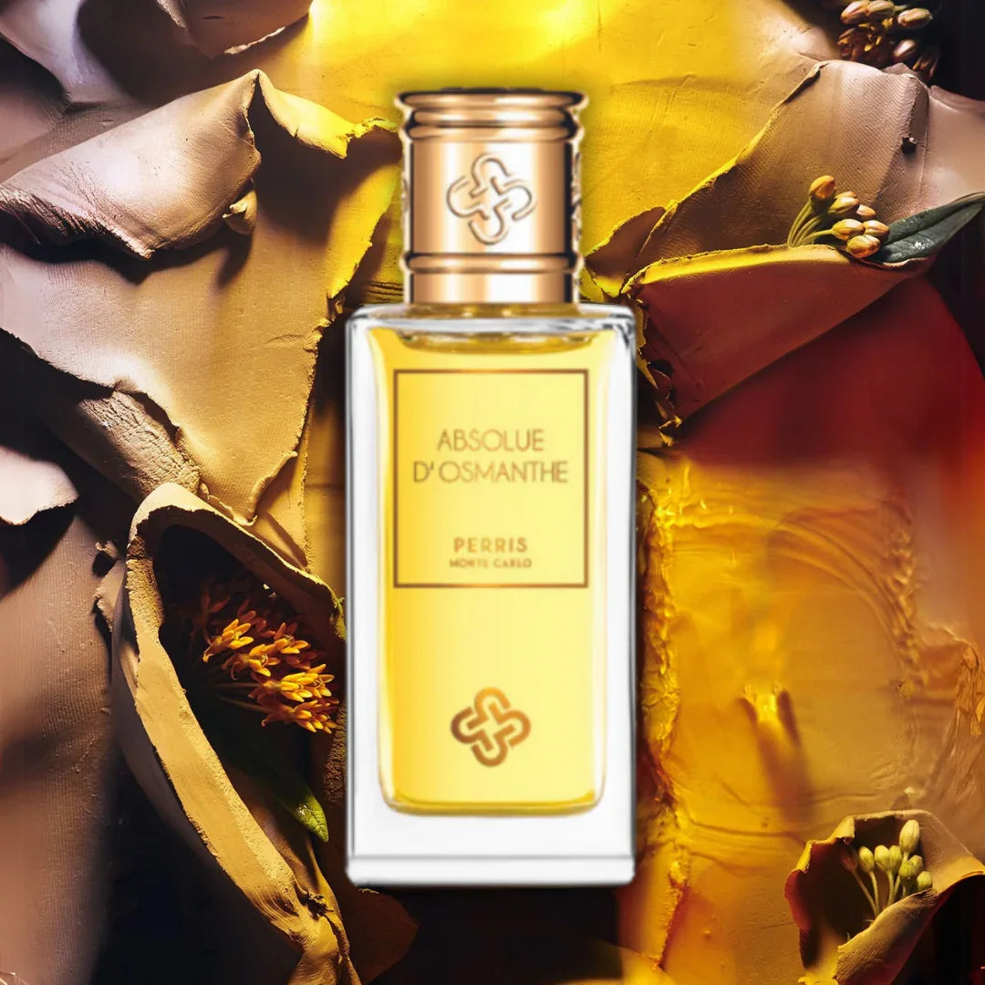 Perris Monte Carlo ABSOLUE D'OSMANTHE Extrait de Parfum Mood FLakon Blüten Farbpaste scent amor