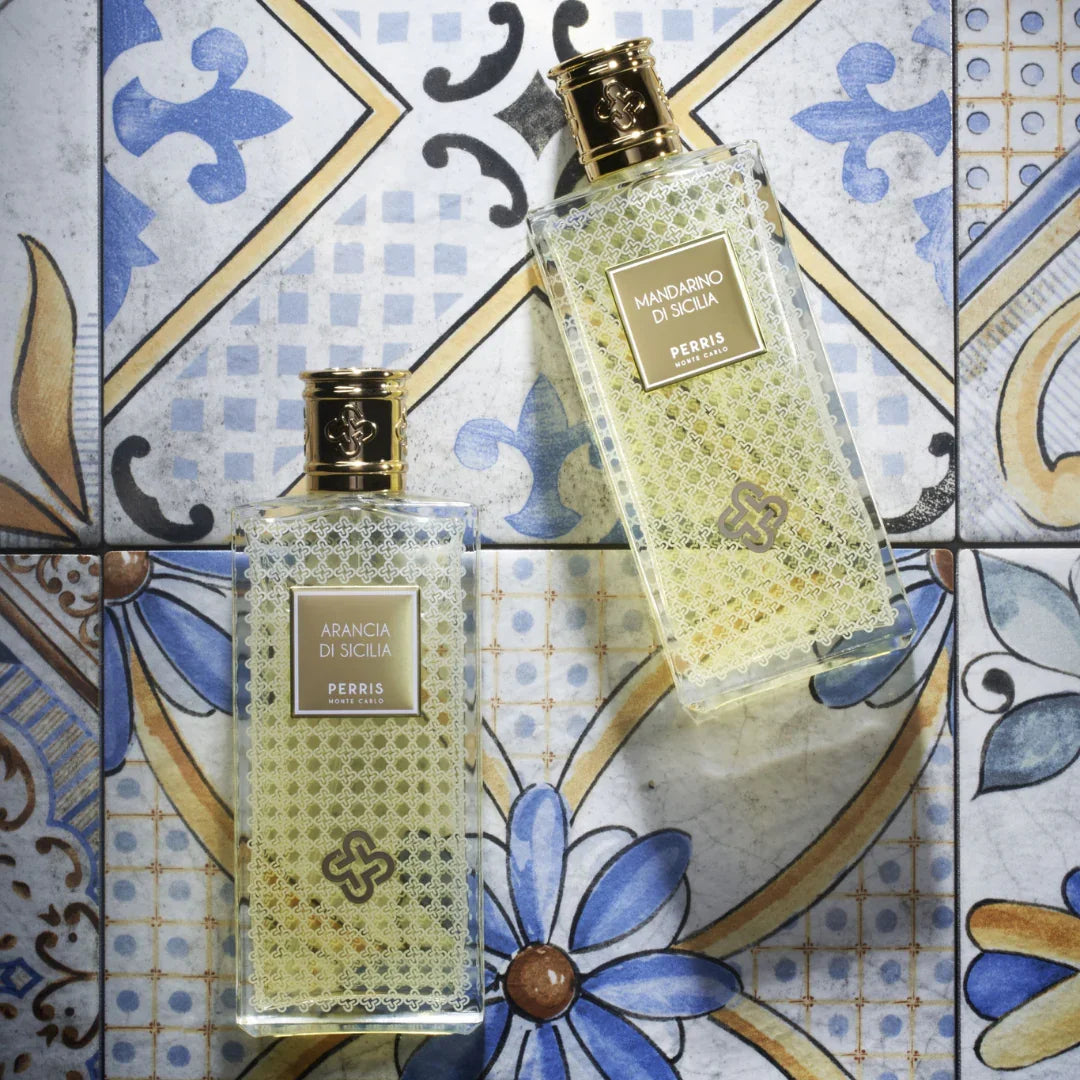 Perris Monte Carlo ARANCIA DI SICILIA Eau de Parfum Mood Flakon italienische kacheln scent amor