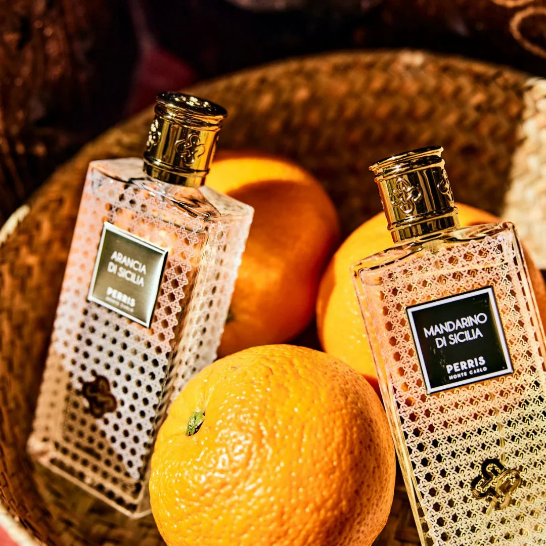 Perris Monte Carlo MANDARINO DI SICILIA Eau de Parfum Mood Flakon Orangen scent amor