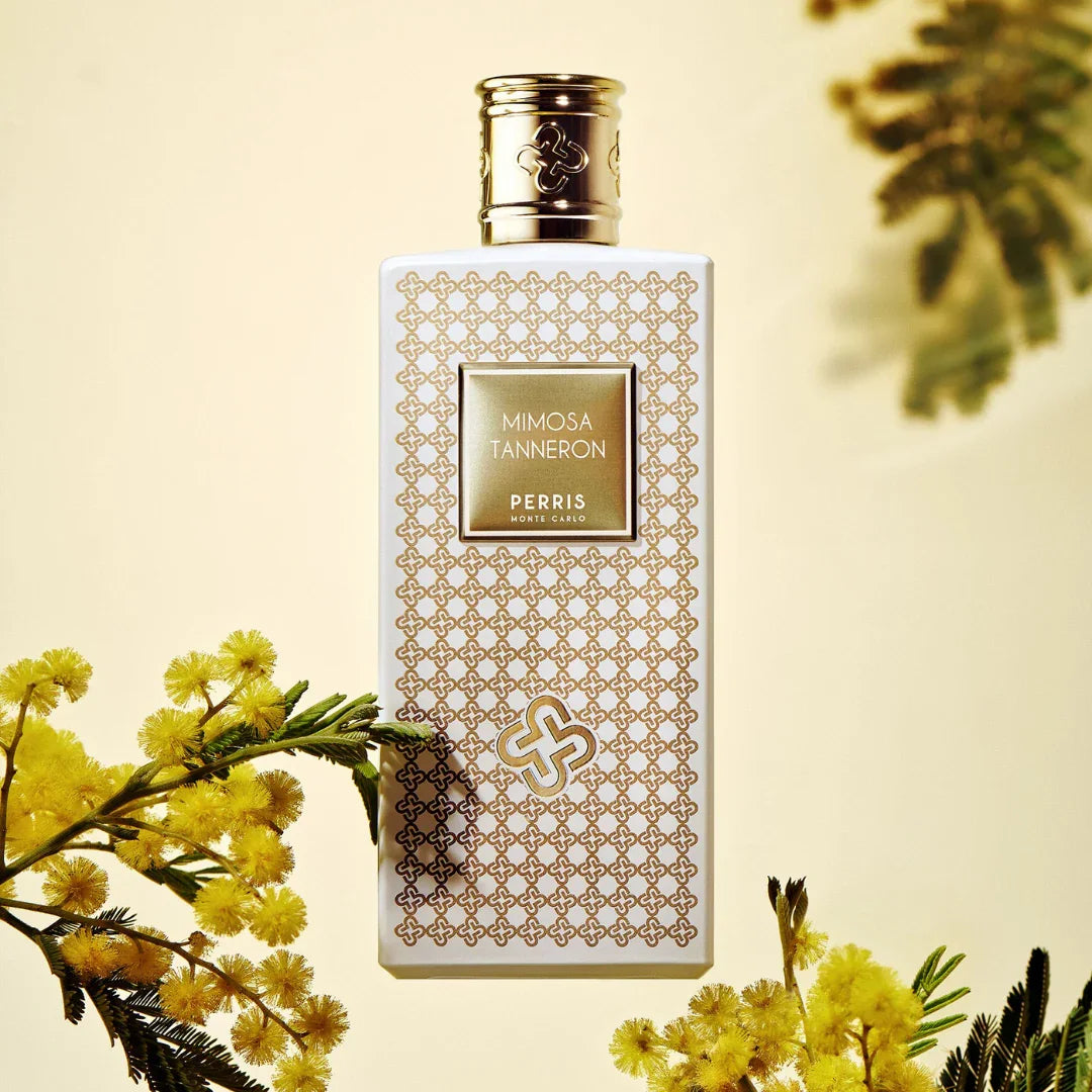 Perris Monte Carlo MIMOSA TANNERON Eau de Parfum Flakon Mood Mimosen Blüten scent amor