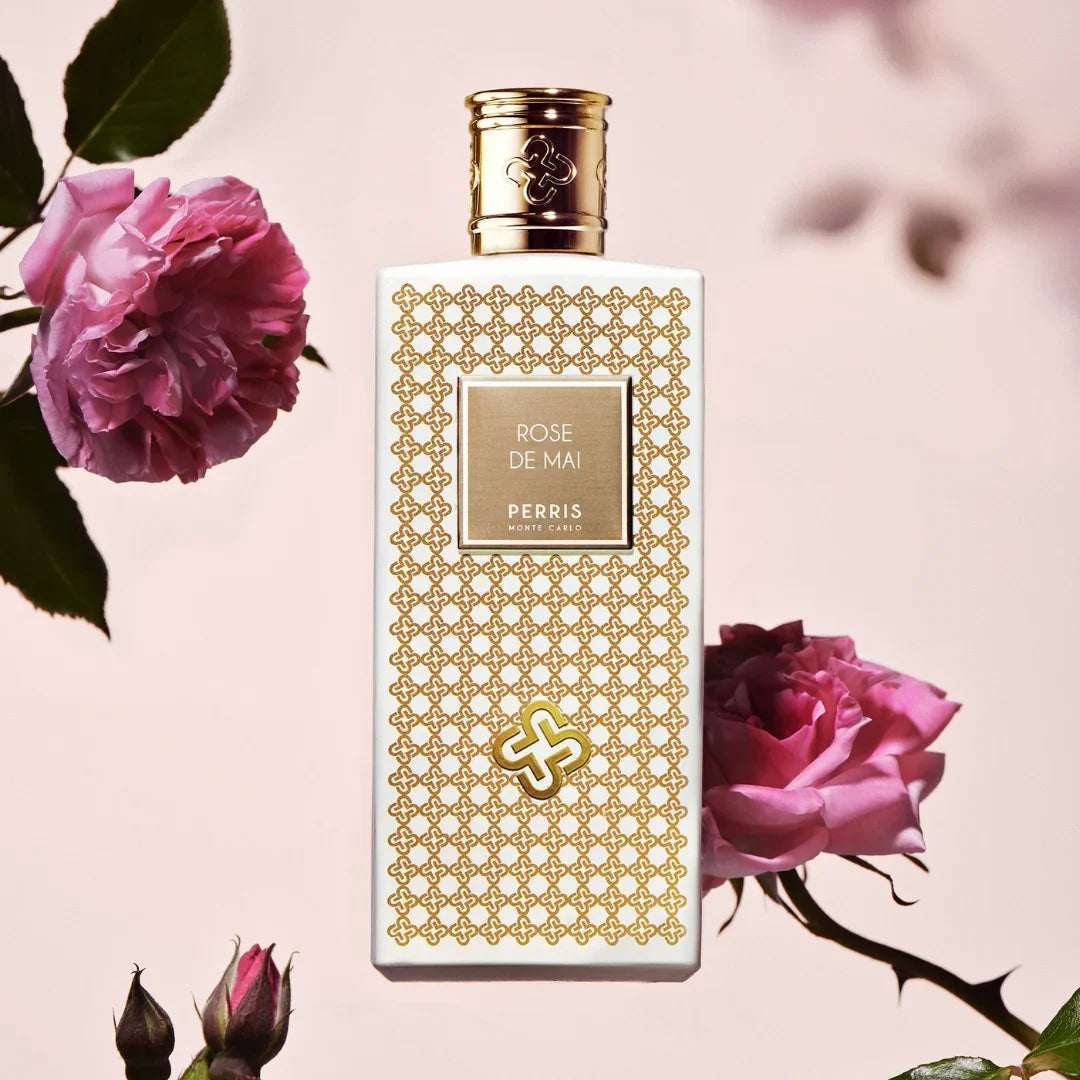Perris Monte Carlo ROSE DE MAI Eau de Parfum Mood Flakon Rosenknospen Blüten scent amor