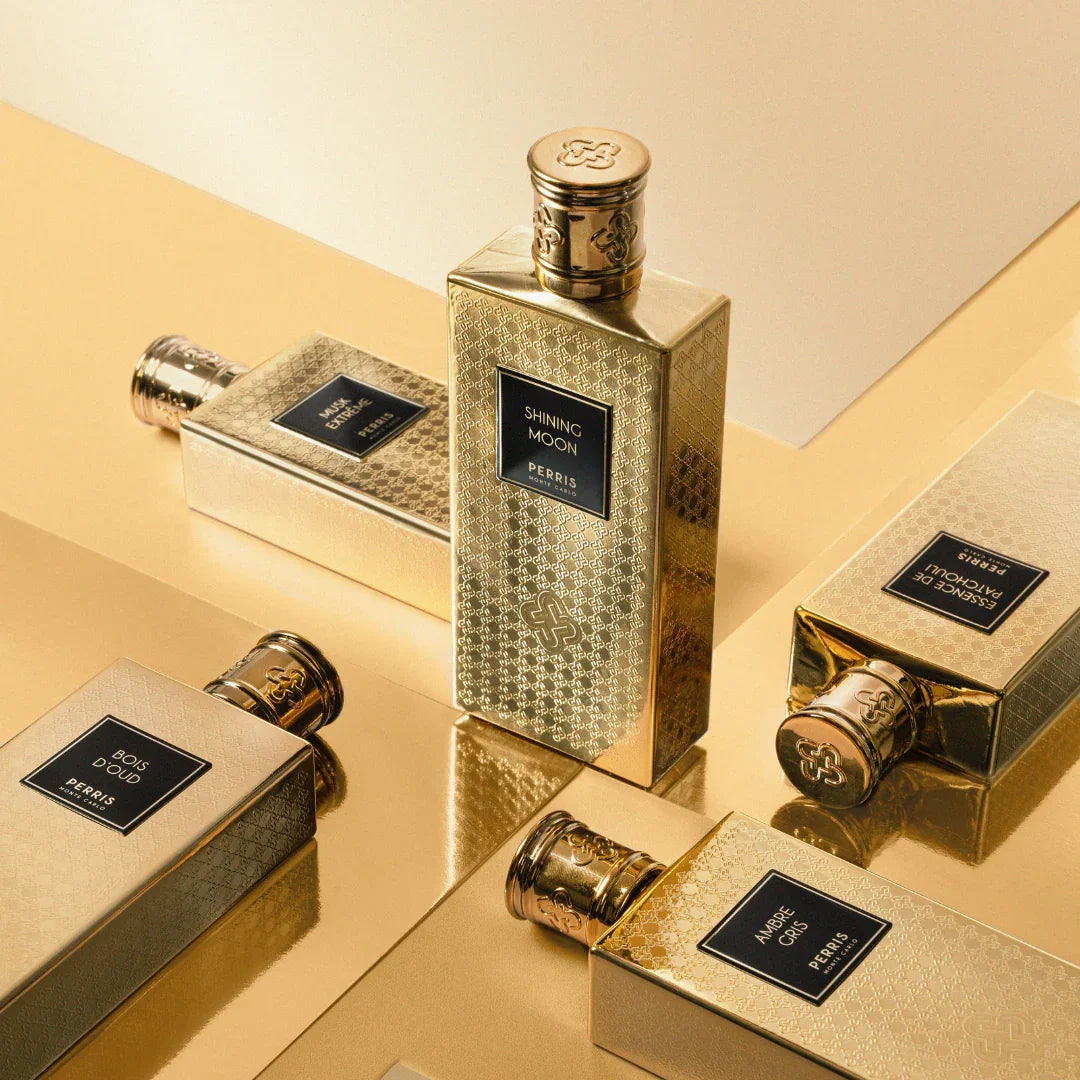 Perris Monte Carlo SHINING MOON Eau de Parfum Mood Flakons Golden Collection scent amor