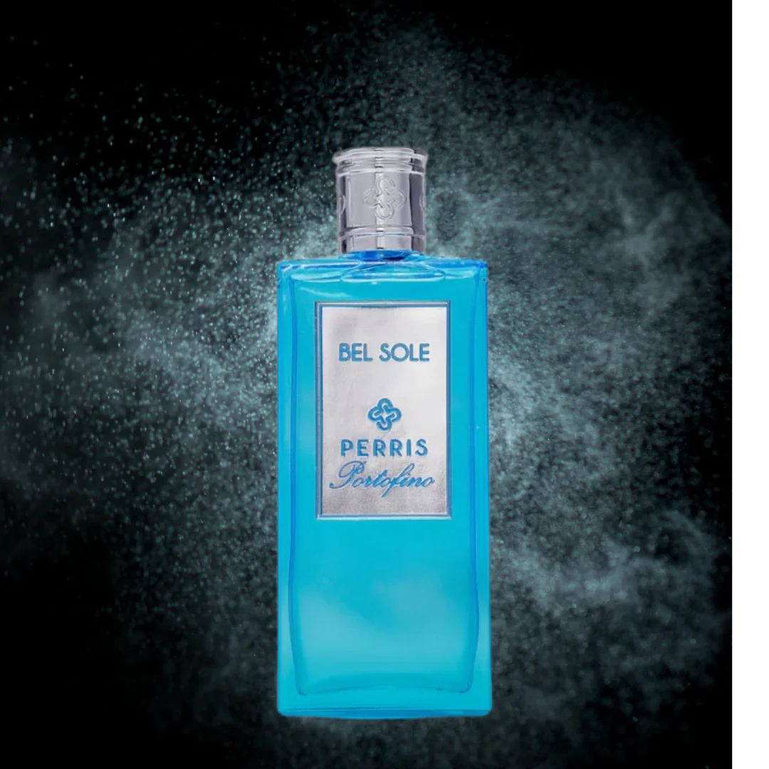 Perris Portofino BEL SOLE Eau de Parfum Mood Flakon im Wassernebel scent amor