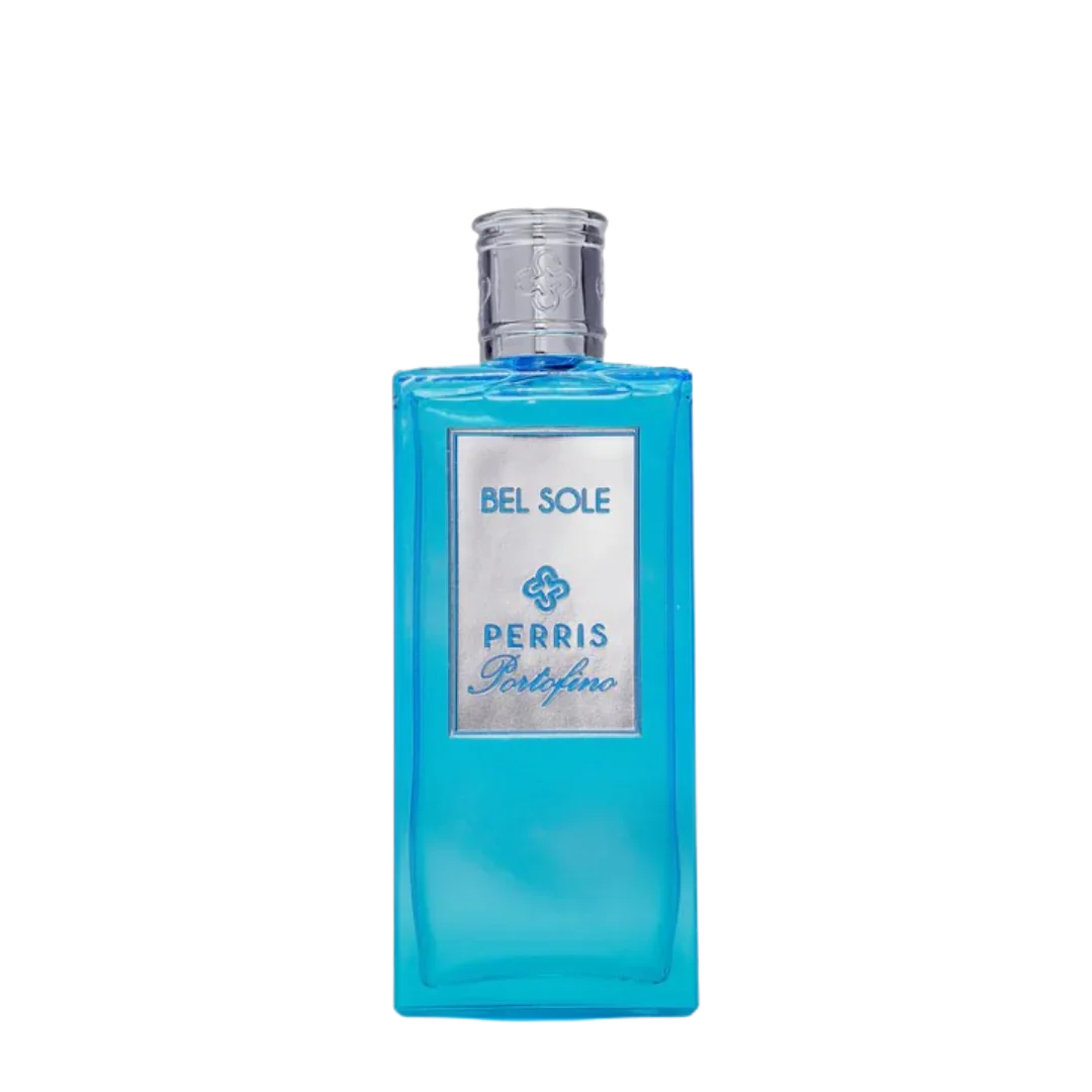 Perris Portofino BEL SOLE Eau de Parfum Flakon freigestellt frontal scent amor