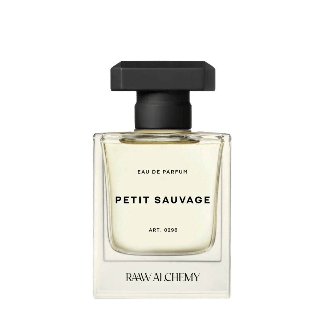 PETIT SAUVAGE Eau de Parfum, EdP RAAW ALCHEMY Flakon Nischenduft freigestellt bei scent amor deinem Fachmann für Nischendüfte und feine Nischenparfums.