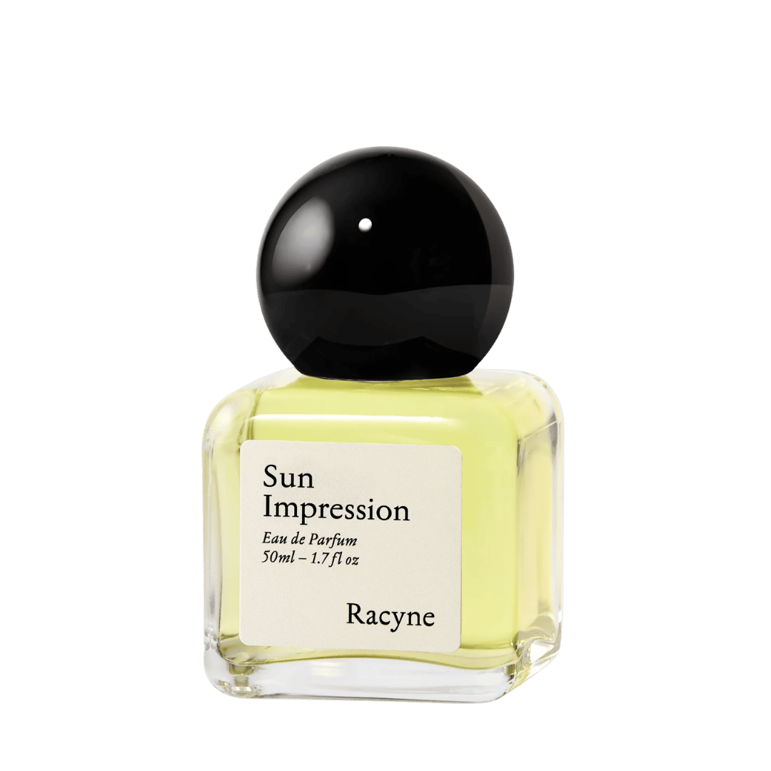 Racyne Sun Impression Flakon Nischenduft freigestellt bei scent amor Deinem Fachmann für feine Nischenparfums