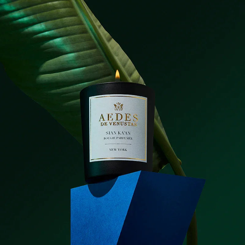 Aedes de Venustas SIAN KA‘AN Duftkerze Mood brennende Kerze