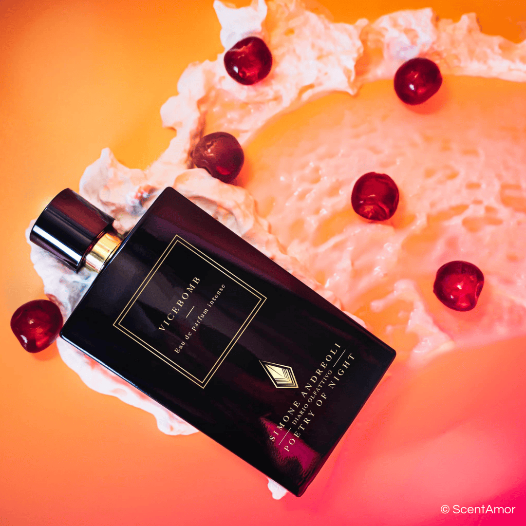 Simone Andreoli Vicebomb auf Sahne bei scent amor