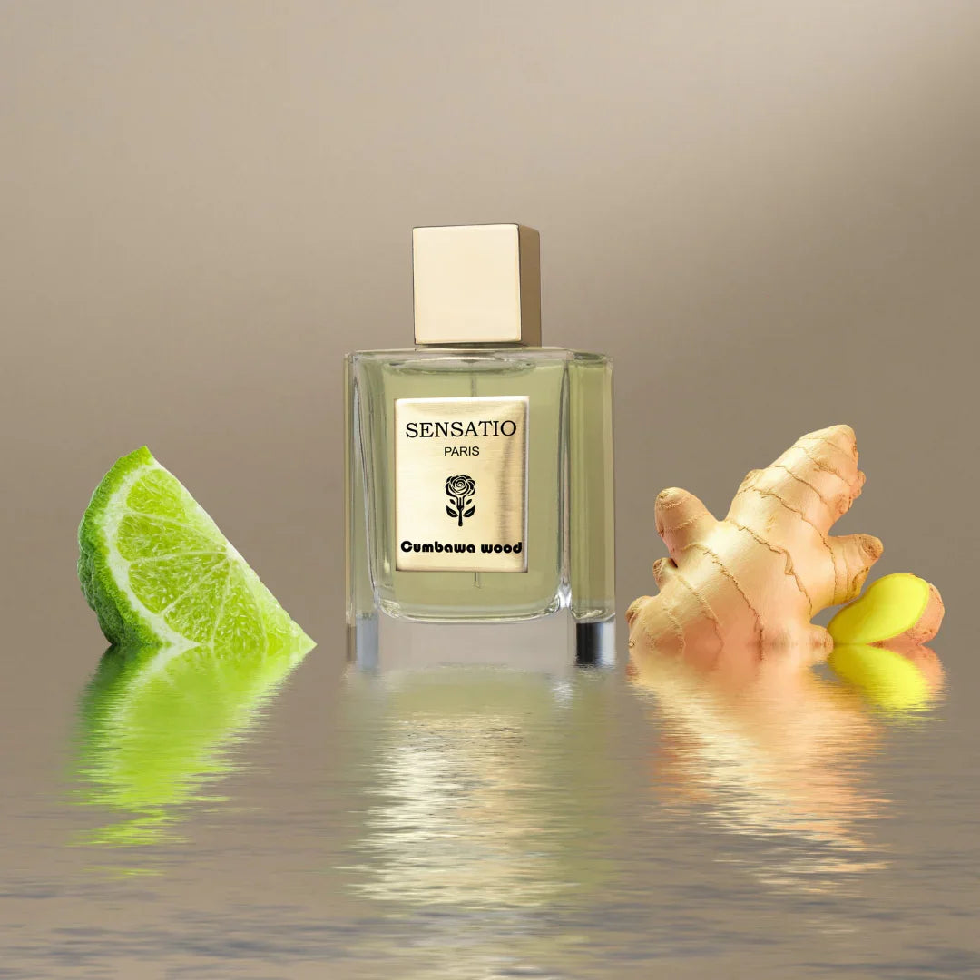 Sensatio Paris Cumbawa Wood - exklusiver Nischenduft als Eau de Parfum zwischen Limette und Ingwer, erhältlich auf scent amor