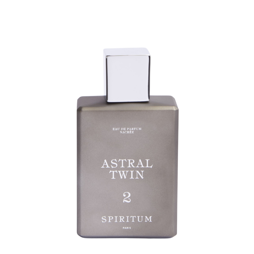 Freigestellter Flakon des Spiritum Paris ASTRAL TWIN Eau de Parfum – entdecke feine Nischendüfte bei scent amor