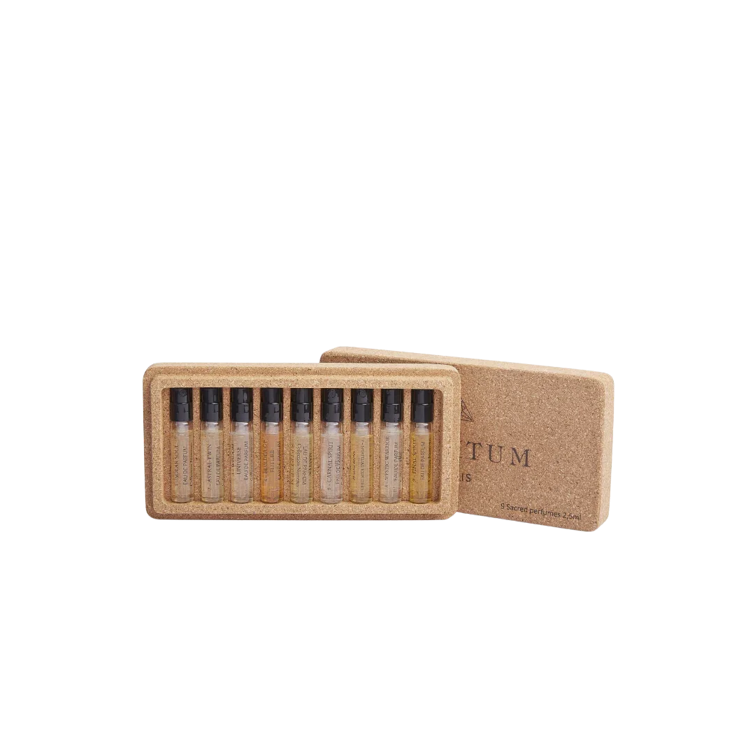 Freigestellte Box des Spiritum Paris Numerus Collection Discovery Set – ein Tor zu einer Reise durch die Welt der Düfte – jetzt bei scent amor entdecken