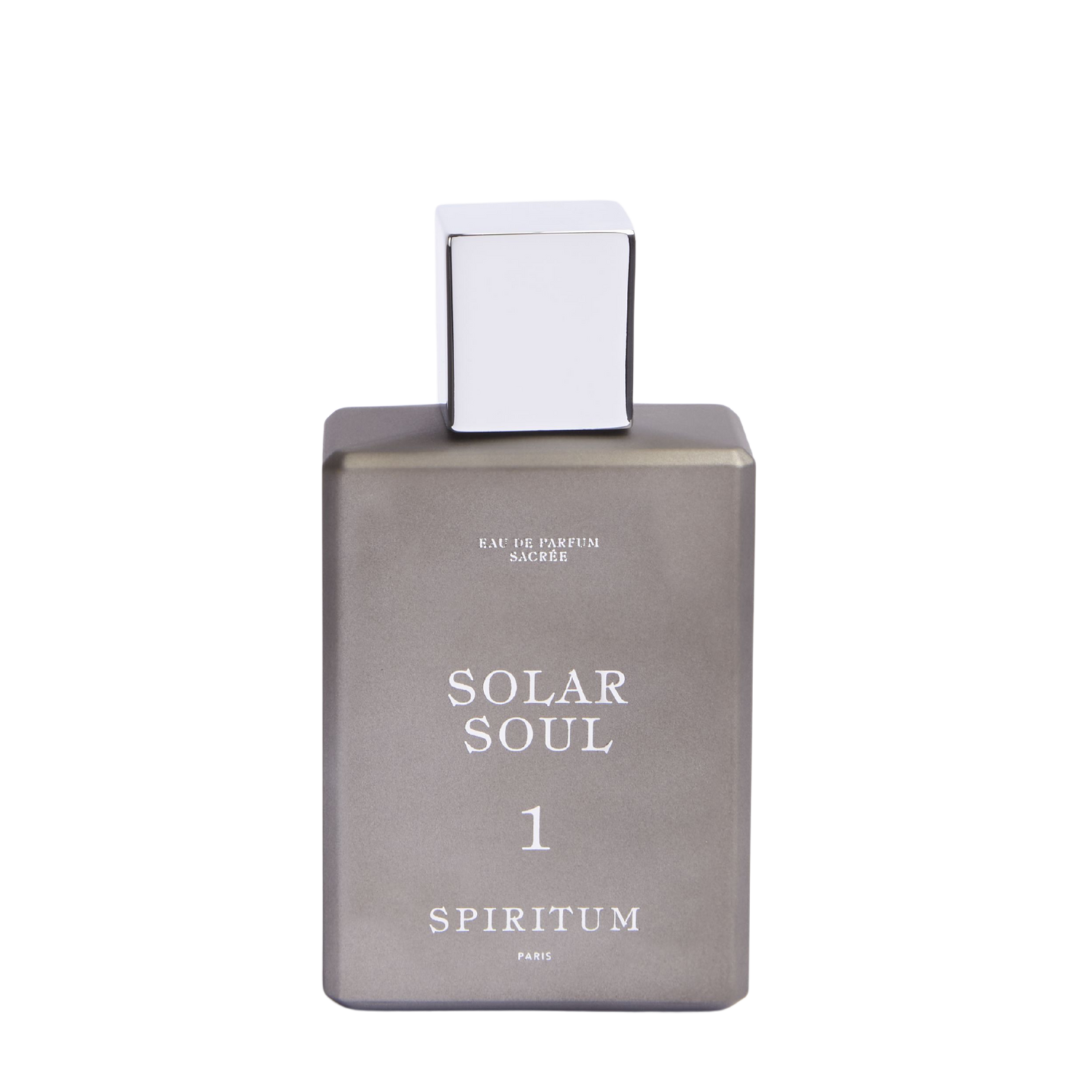 Spiritum Paris SOLAR SOUL Eau de Parfum – freigestellter Flakon, entdecke den Nischenduft bei scent amor