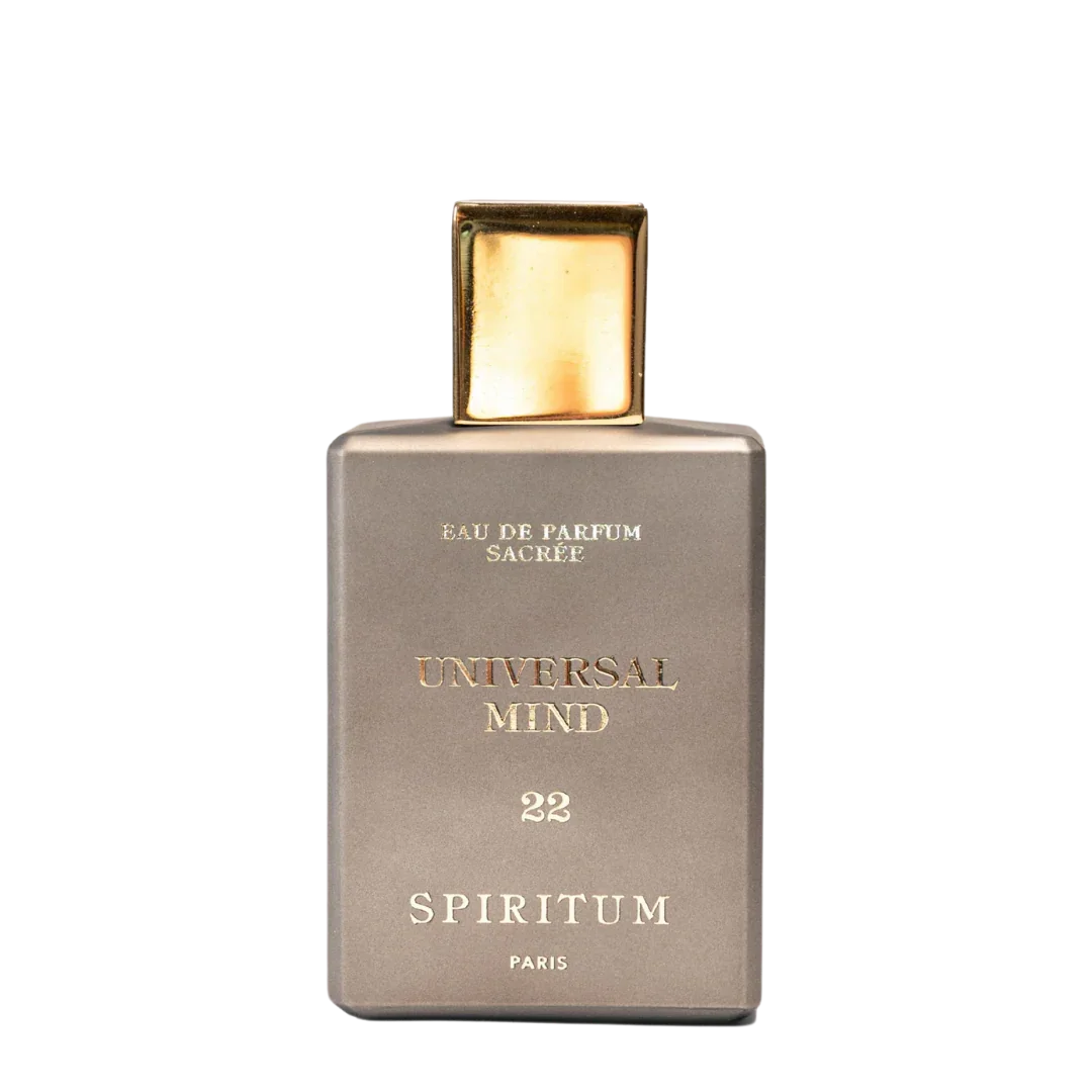 Freigestellter Flakon von Spiritum Paris UNIVERSAL MIND Eau de Parfum - jetzt bei scent amor entdecken