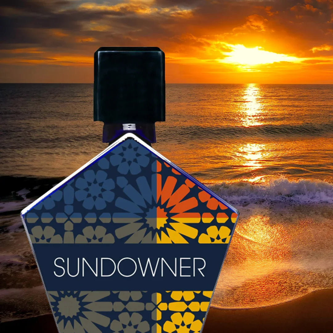 tauer perfumes sundowner flakon vor sonnenuntergang