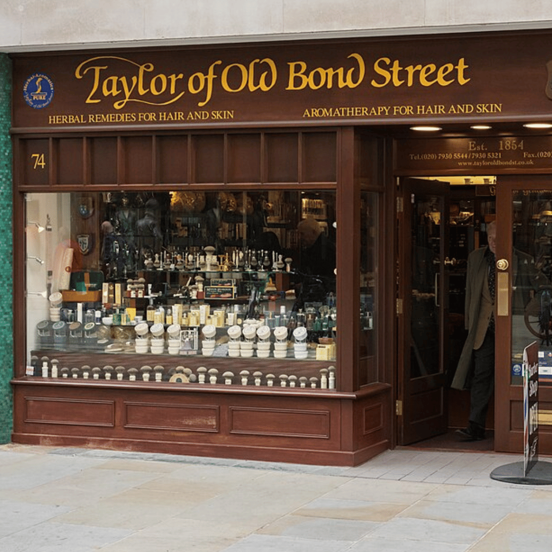 Taylor of OLD BOND STREET Store London scent amor