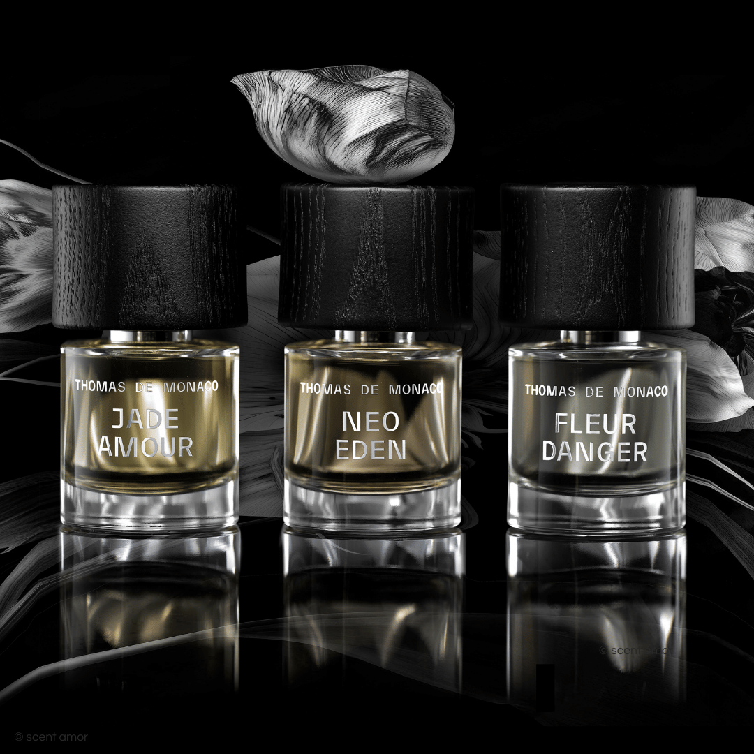 3er Gruppe Nischenparfums von Thomas de Monaco Fleurs for Future
