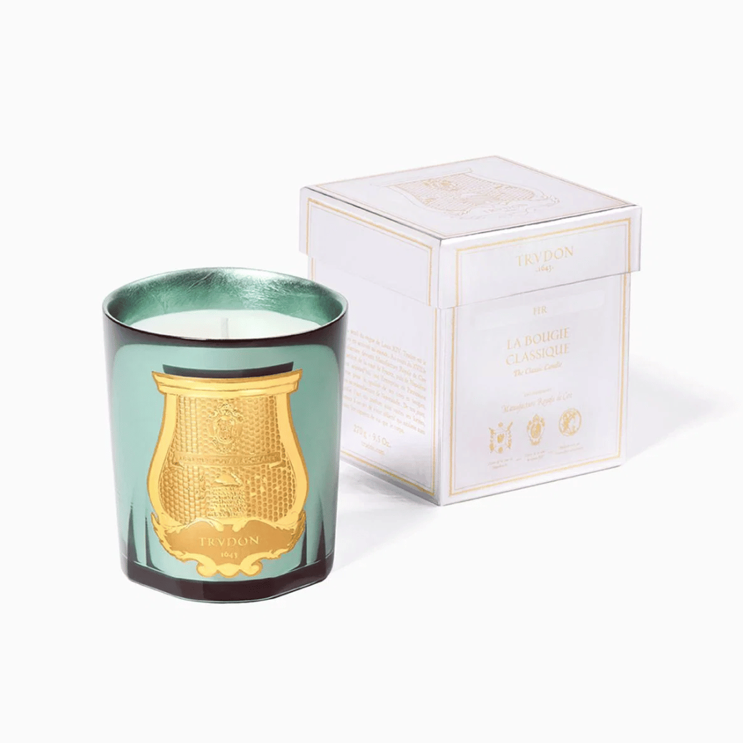 Trudon FIR La Nuit des Glaces 2026 Duftkerze vor der Box bei scent amor