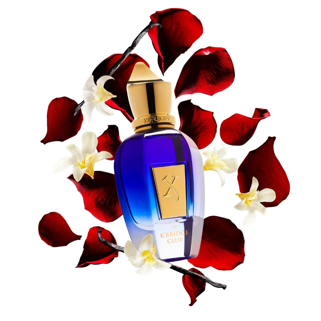 Xerjoff K’Bridge Club Eau de Parfum in geöffneter Box – luxuriöser Nischenduft aus der Join the Club-Kollektion, stilvoll präsentiert bei scent amor