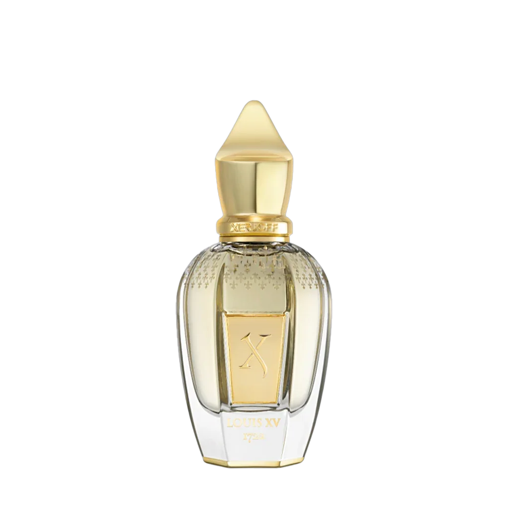 Freigestellter Flakon von Xerjoff Louis XV 1722 Eau de Parfum - ein luxuriöser Nischenduft mit opulenter Duftkomposition, jetzt bei scent amor entdecken
