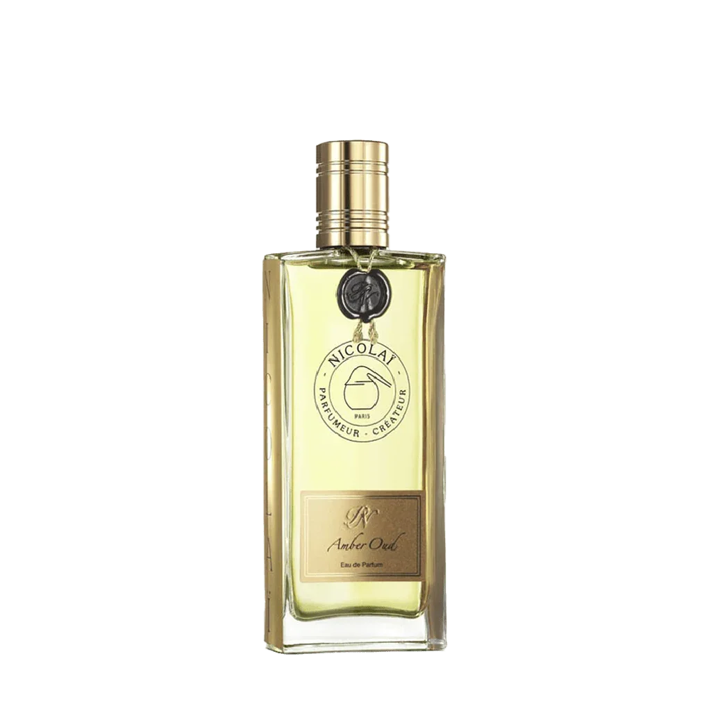 Nicolaï AMBER OUD Eau de Parfum Flakon freigestellt frontal scent amor