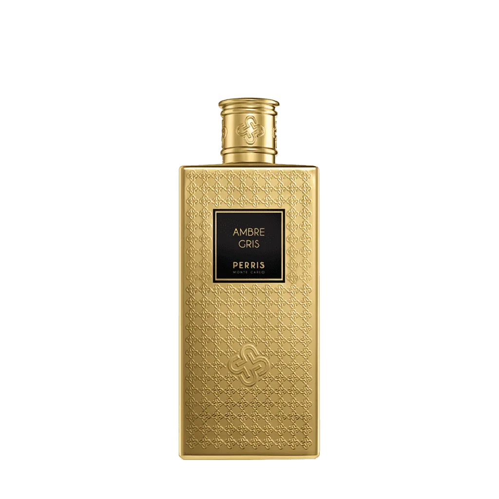Perris Monte Carlo AMBRE GRIS Eau de Parfum Flakon freigestellt frontal scent amor