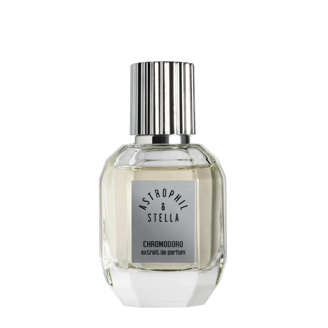 Freigestellter Flakon von Astrophil & Stella Chromodoro Extrait de Parfum – moderner Nischenduft voller Charakter bei scent amor entdecken