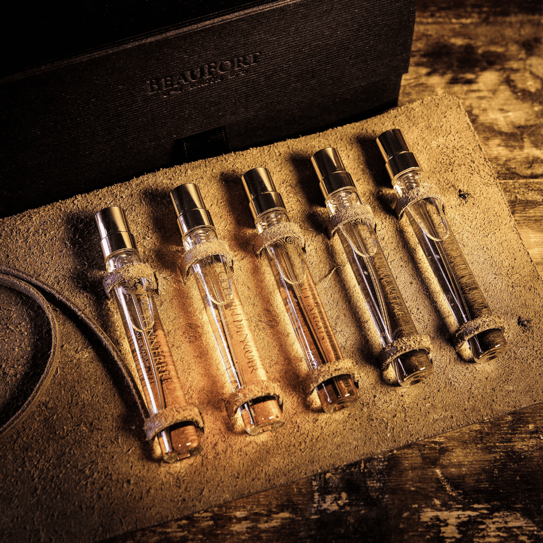 BeauFort London Come Hell or High Water Discovery Kit mit fünf Eau de Parfum Miniaturen luxuriöses Duftset erhältlich bei scent amor