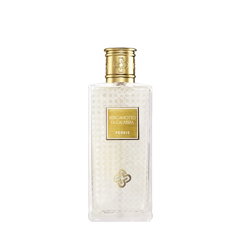 Perris Monte Carlo BERGAMOTTO DI CALABRIA Eau de Parfum Flakon freiogestellt frontal scent amor