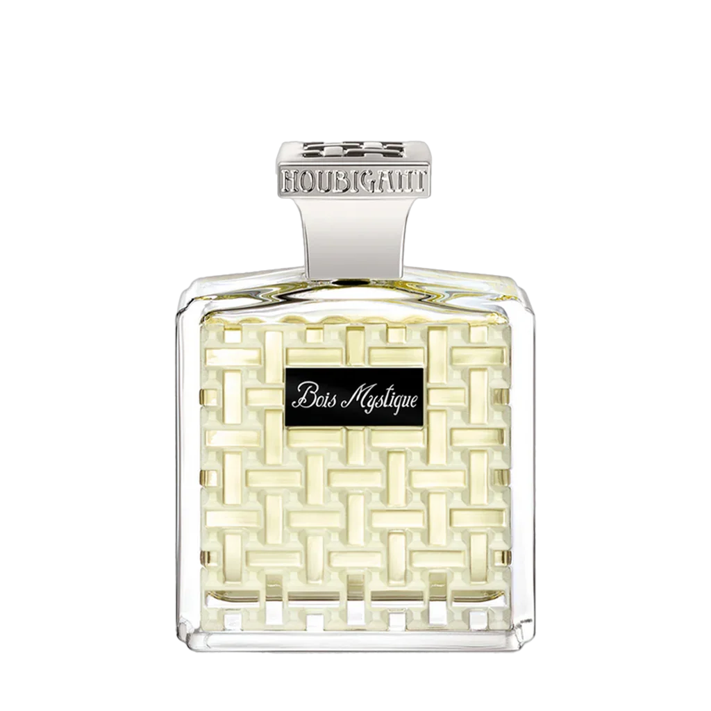 Houbigant Paris BOIS MYSTIQUE Eau de Parfum Flakon freigestellt frontal