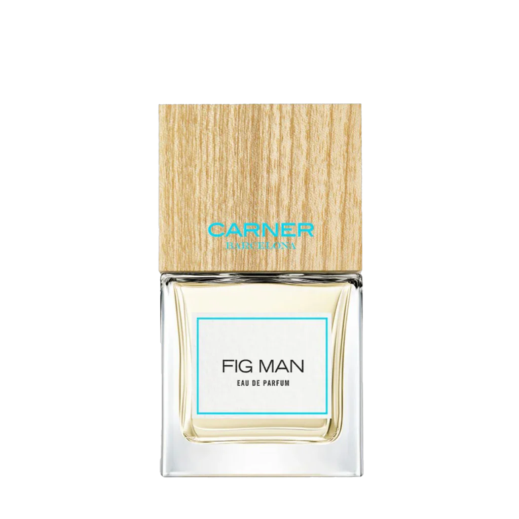 Carner Barcelona Mediterranean Collection FIG MAN Eau de Parfum Flakon freigestellt frontal scent amor