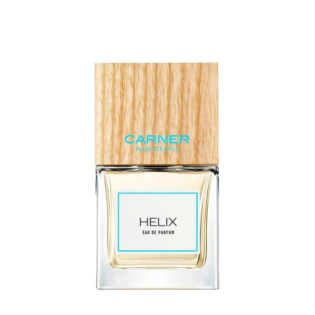 Carner Barcelona Mediterranean Collection HELIX Eau de Parfum Flakon freigestellt frontal scent amor