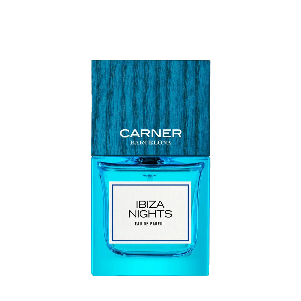 Carner Barcelona Dream Collection IBIZA NIGHTS Eau de Parfum Flakon freigestellt frontal scent amor