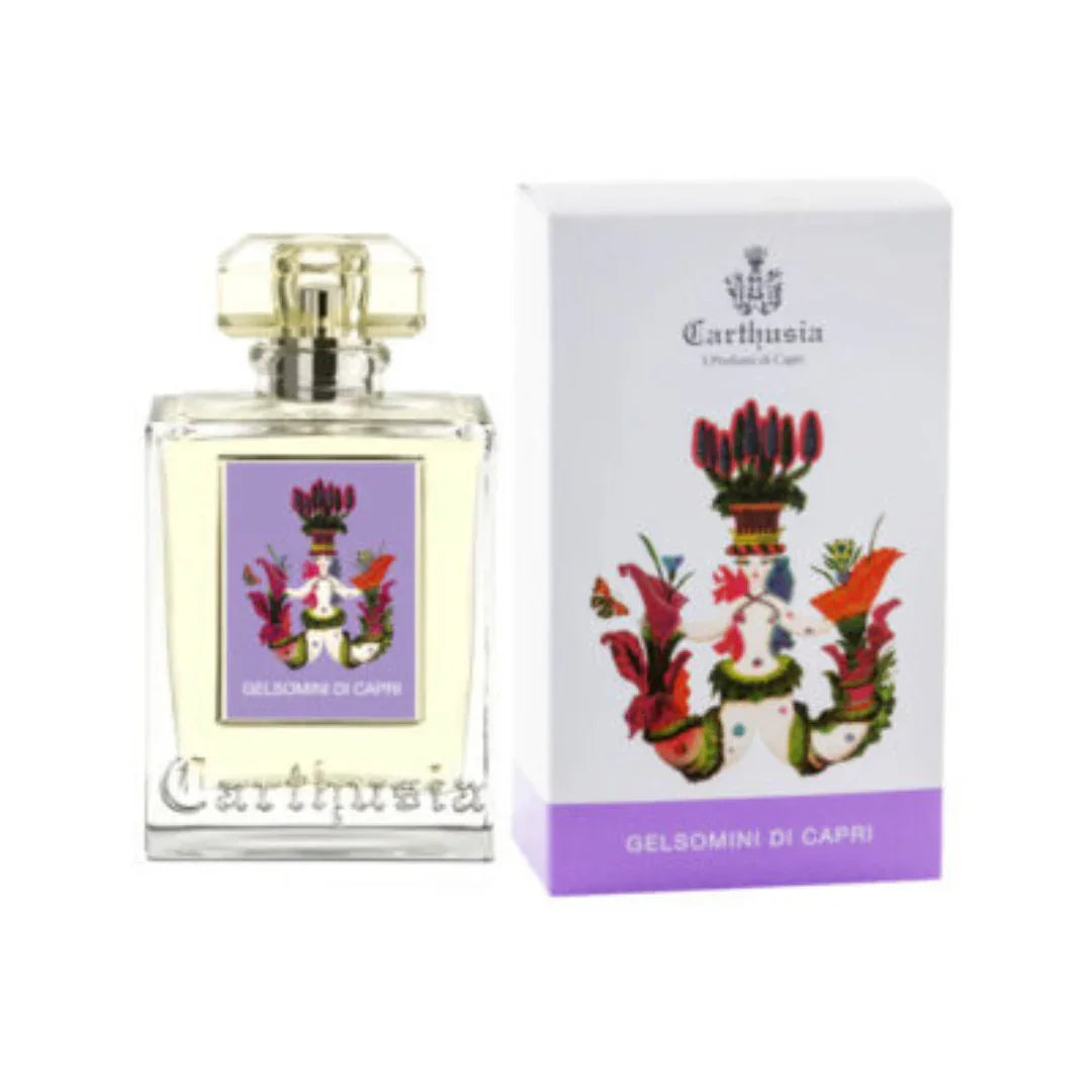 Flakon mit Verpackung: Carthusia GELSOMINI DI CAPRI – exklusive Duftkreation bei scent amor kaufen